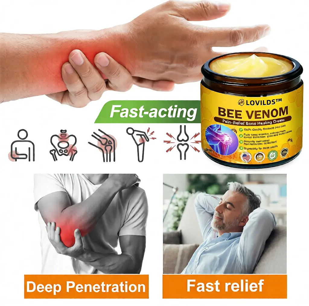 LOVILDS™ Bee Venom Pain-Relief Bone Healing Cream (Specially for older adults)