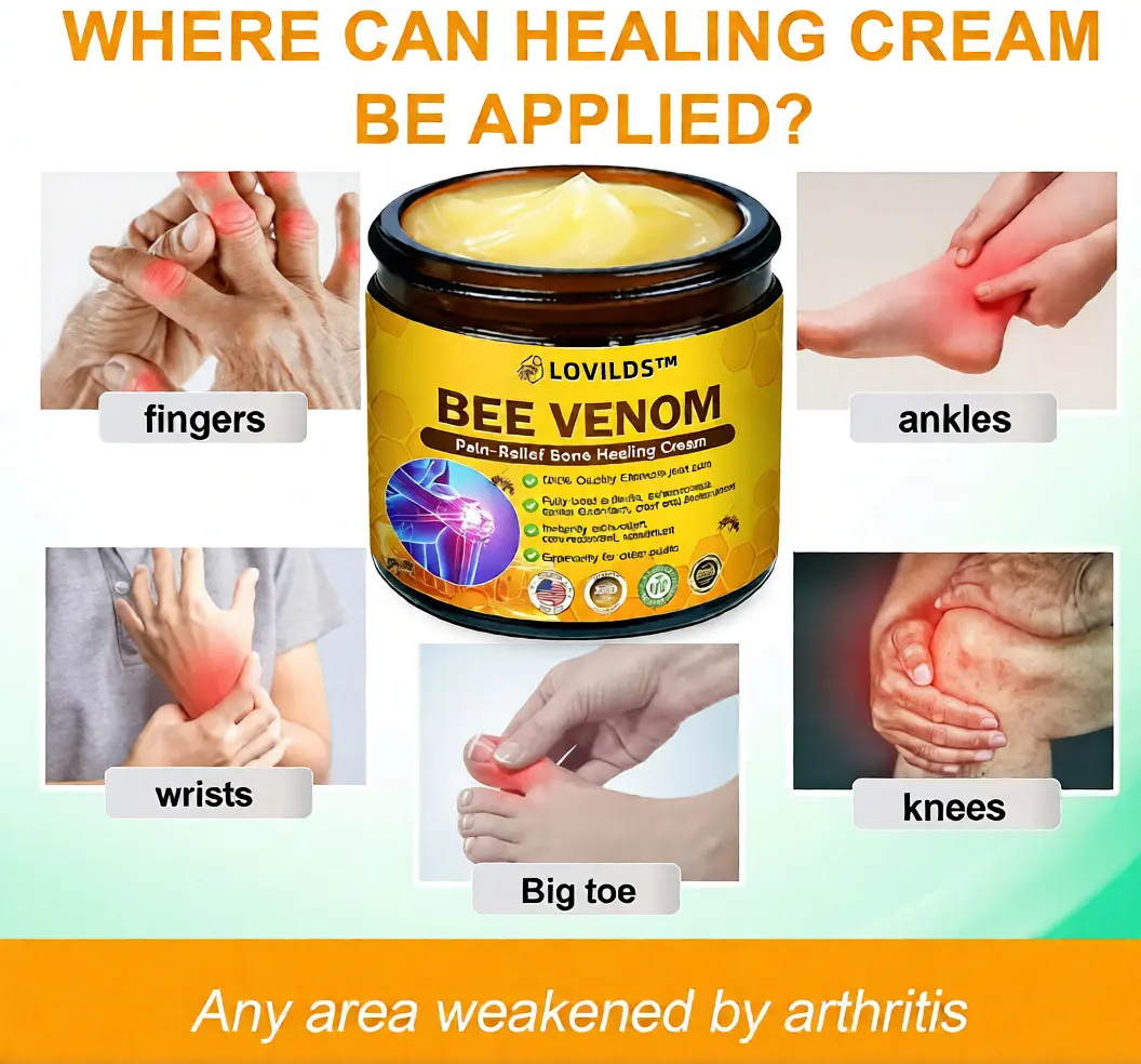 LOVILDS™ Bee Venom Pain-Relief Bone Healing Cream (Specially for older adults)