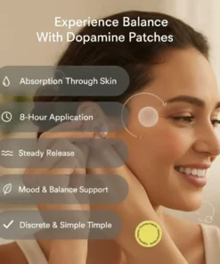 LOVILDS Dopamine Patches Relieve mental and physical distress, dispel confusion, and rediscover yourselfsimply apply the patch