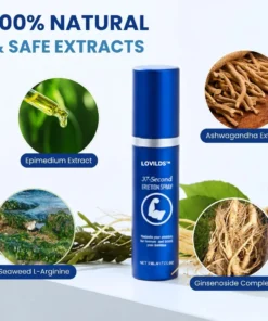LOVILDS™ Erectboost Vital Spray for Men, 2025 New Spray for Men, Mens Erection Sprays, Maintain Lasting Vitality and Quickly Enhance Male Charm