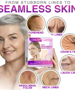 LOVILDS® 3-in-1 Microneedle Anti-Aging Patch