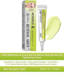 LOVILDS® moringa Vita-A Retinol Shot Wrinkle-Lift Tightening cream - Last Day Promotion 50 OFF