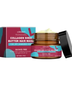 LOVILDS™ Collagen Shea Butter Hair Mask – Deep Repair for Dry & Damaged Hair