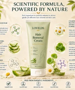 LOVILDS™ Natural Gentle Hair Removal Cream