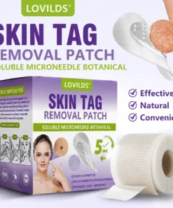 LOVILDS™ SOLUBLE MICRONEEDLE BOTANICAL SKIN TAG REMOVAL PATCH