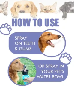 LOVILDS™ NO BRUSHING oral care spray for dogs cats
