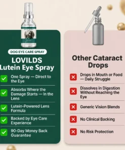 LOVILDS™ Pet Lutein Eye Care Spray