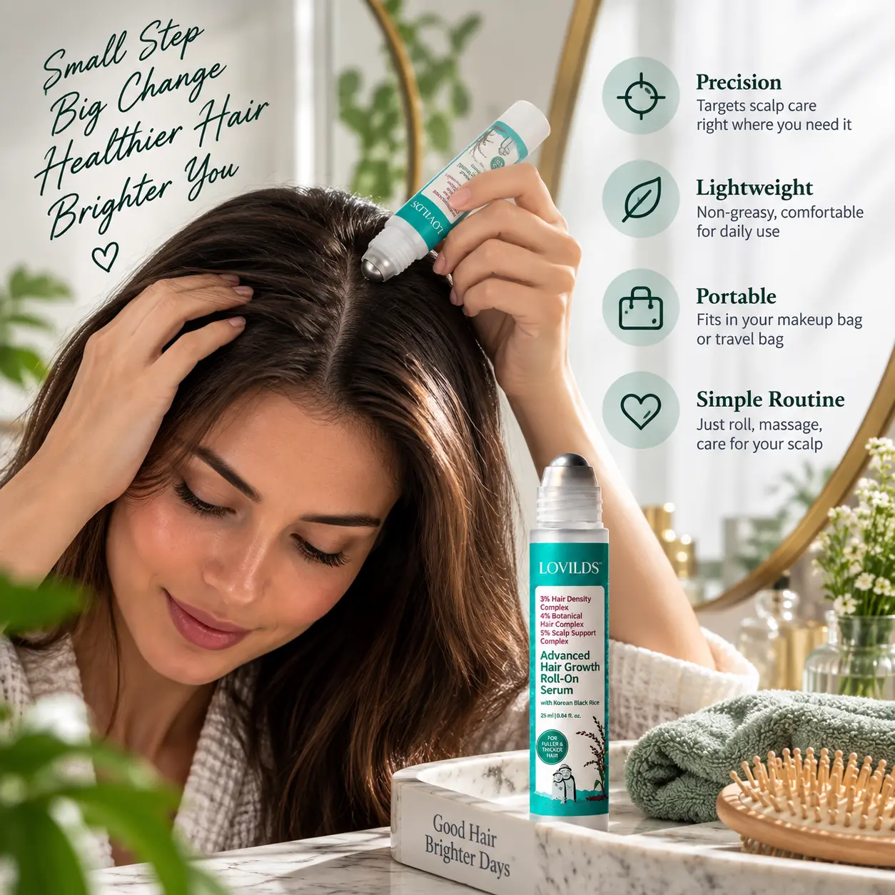 LOVILDS™ Advanced Hair Density Roll-On Serum
