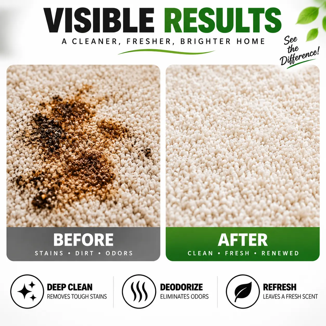 LOVILDS Carpet Cleaner Spray