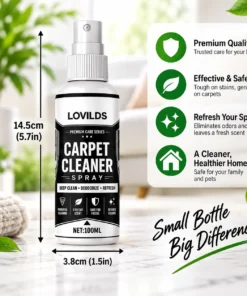 LOVILDS Carpet Cleaner Spray
