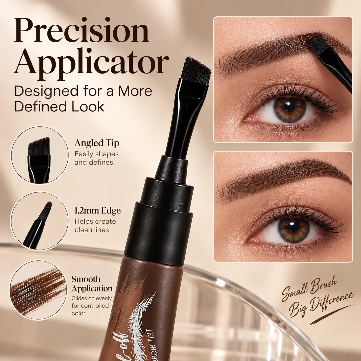 LOVILDS® Peel-Off Brow Tint – Long-Wear Waterproof Eyebrow Gel