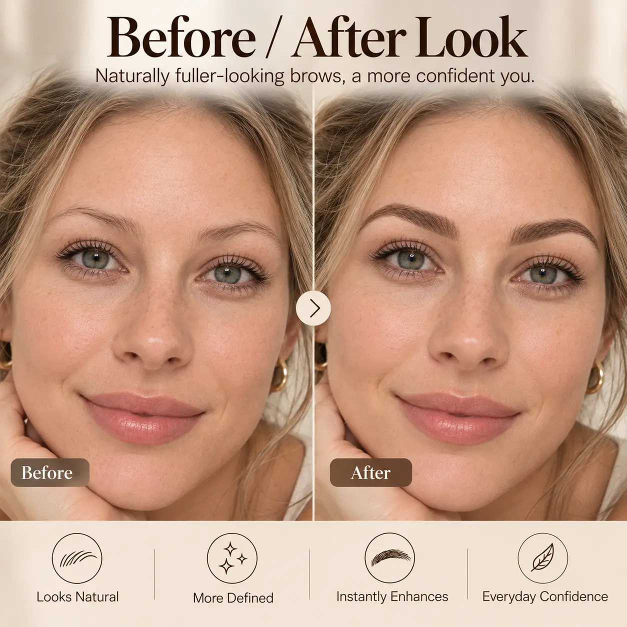 LOVILDS® Peel-Off Brow Tint – Long-Wear Waterproof Eyebrow Gel