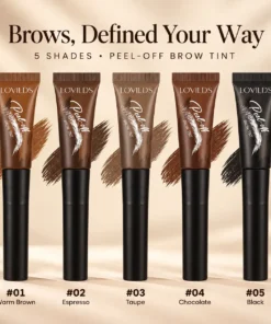 LOVILDS® Peel-Off Brow Tint – Long-Wear Waterproof Eyebrow Gel