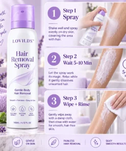 LOVILDS™ SmoothAway — Body Hair Removal Spray
