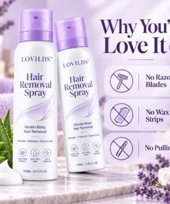 LOVILDS™ SmoothAway — Body Hair Removal Spray