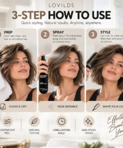 LOVILDS Volumizing & Hold Hair Spray